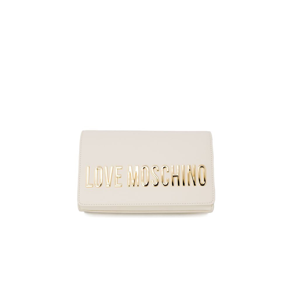 Love Moschino Beige Polyethylen Handtasche