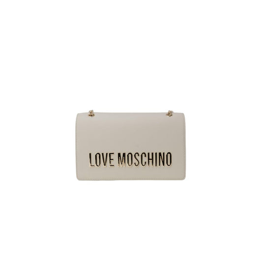 Love Moschino Beige Polyethylen Handtasche