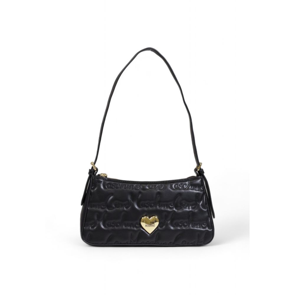 Love Moschino Schwarze Polyethylen-Handtasche