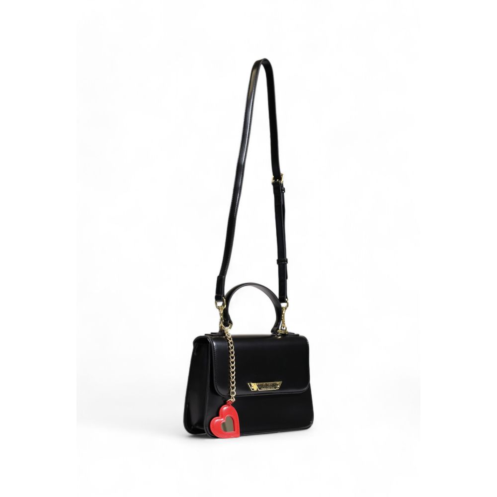 Love Moschino Schwarze Polyethylen-Handtasche