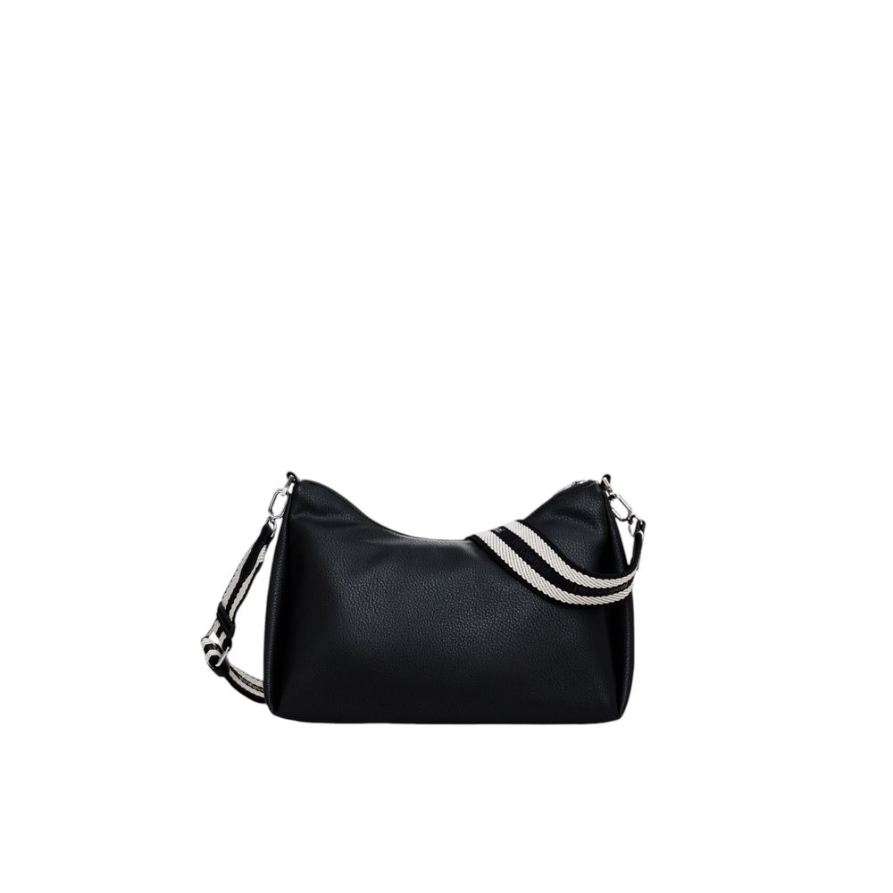 Desigual Schwarze Polyethylen-Handtasche