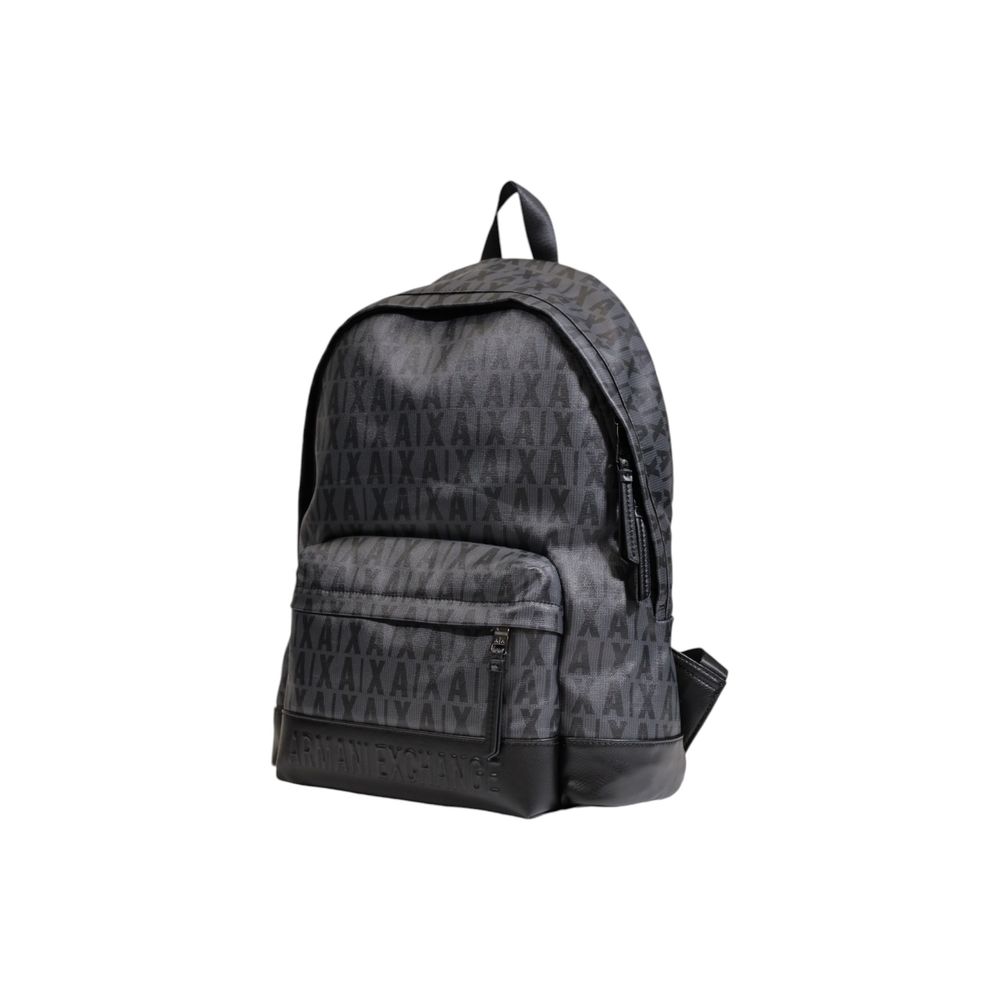 Armani Exchange Schwarzer Polyethylen-Rucksack