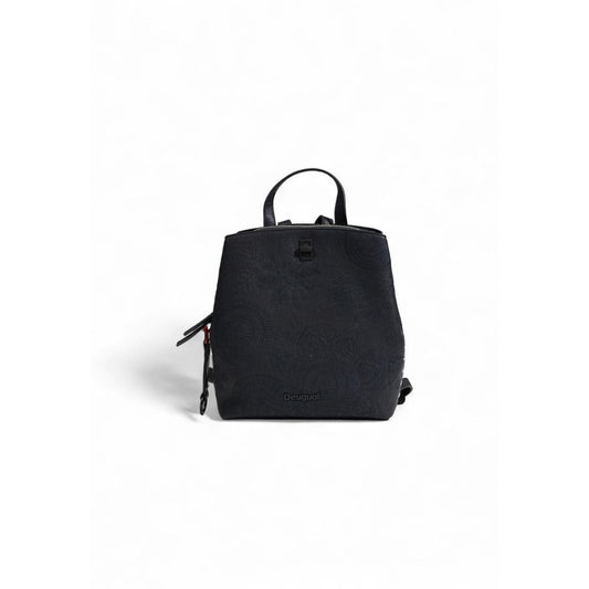 Desigual Schwarzer Polyethylen-Rucksack