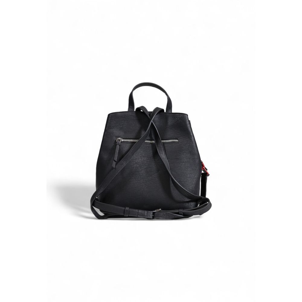 Desigual Schwarzer Polyethylen-Rucksack