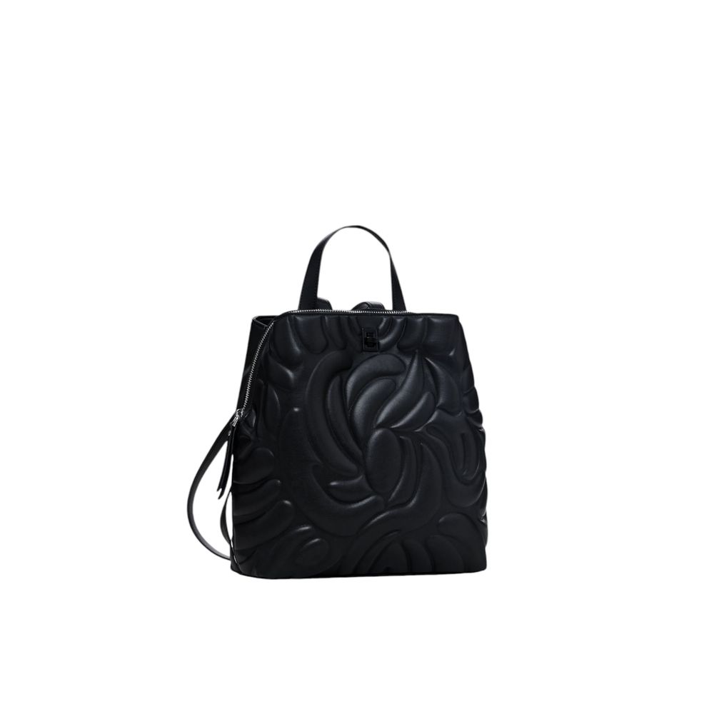 Desigual Schwarzer Polyethylen-Rucksack