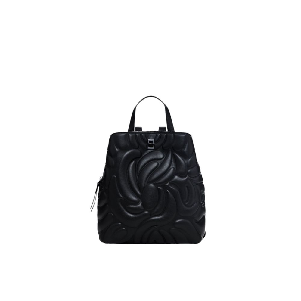 Desigual Schwarzer Polyethylen-Rucksack