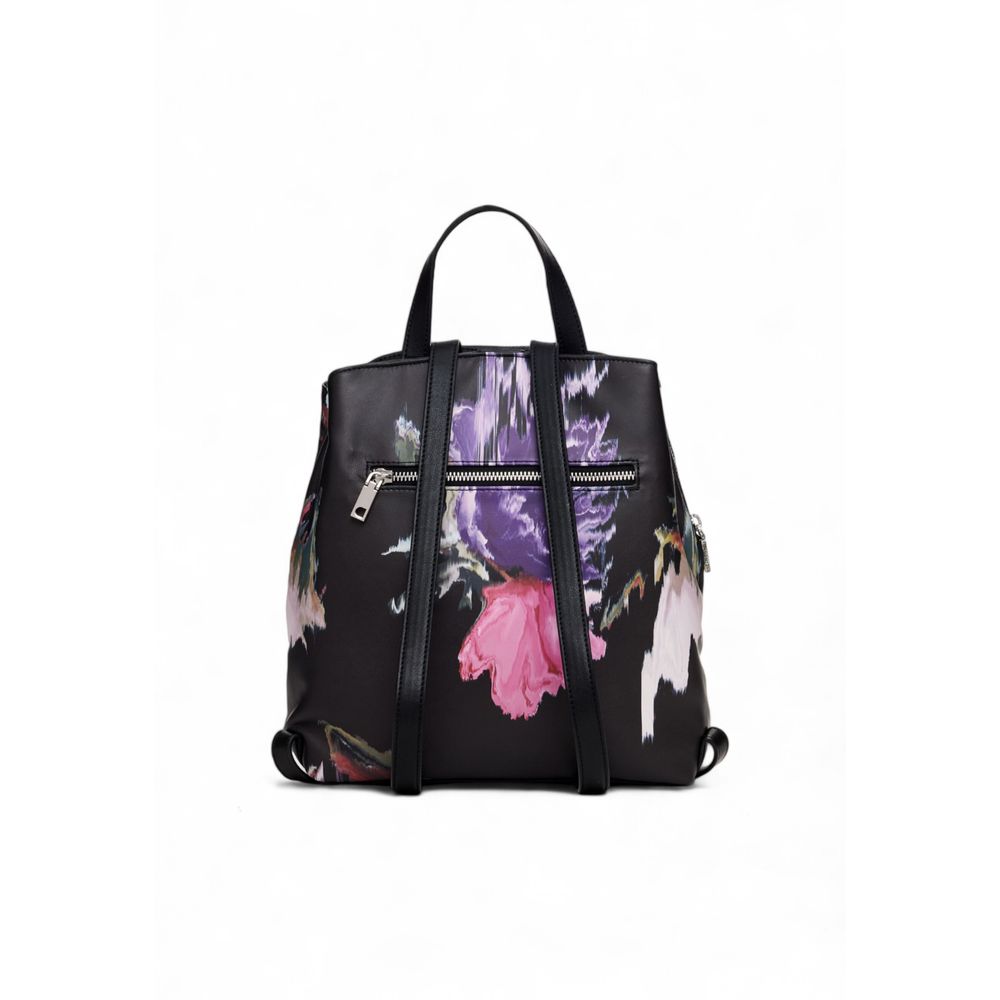 Desigual Schwarzer Polyethylen-Rucksack