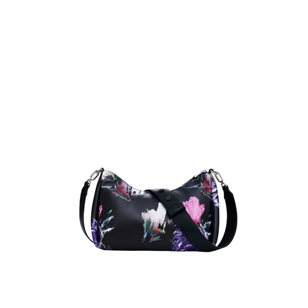 Desigual Schwarze Polyethylen-Handtasche