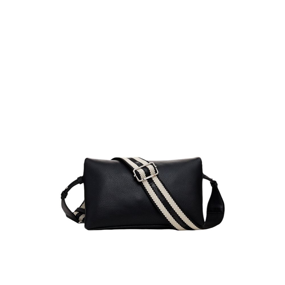 Desigual Schwarze Polyethylen-Handtasche