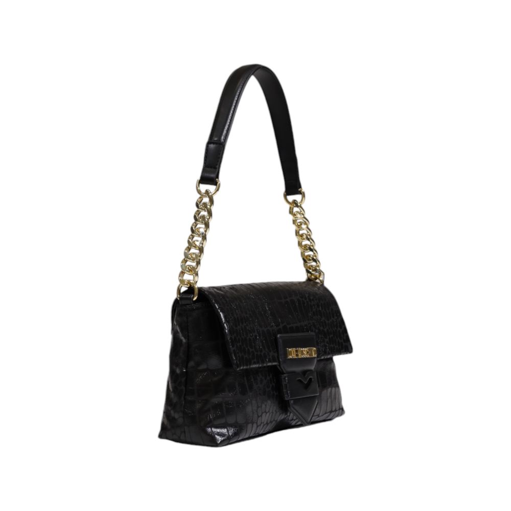 Love Moschino Schwarze Polyethylen-Handtasche