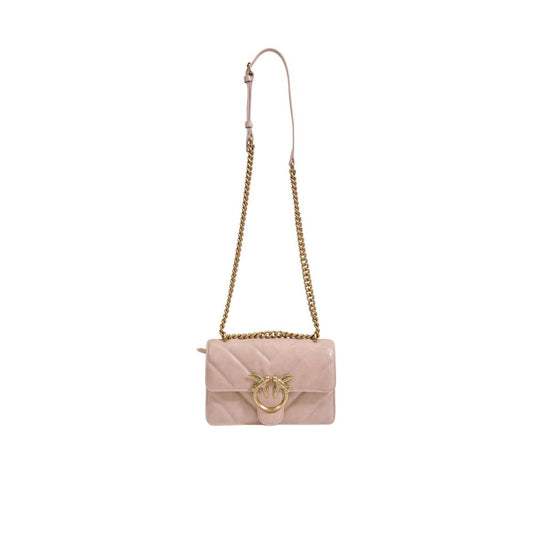 PINKO Rosa Lederhandtasche