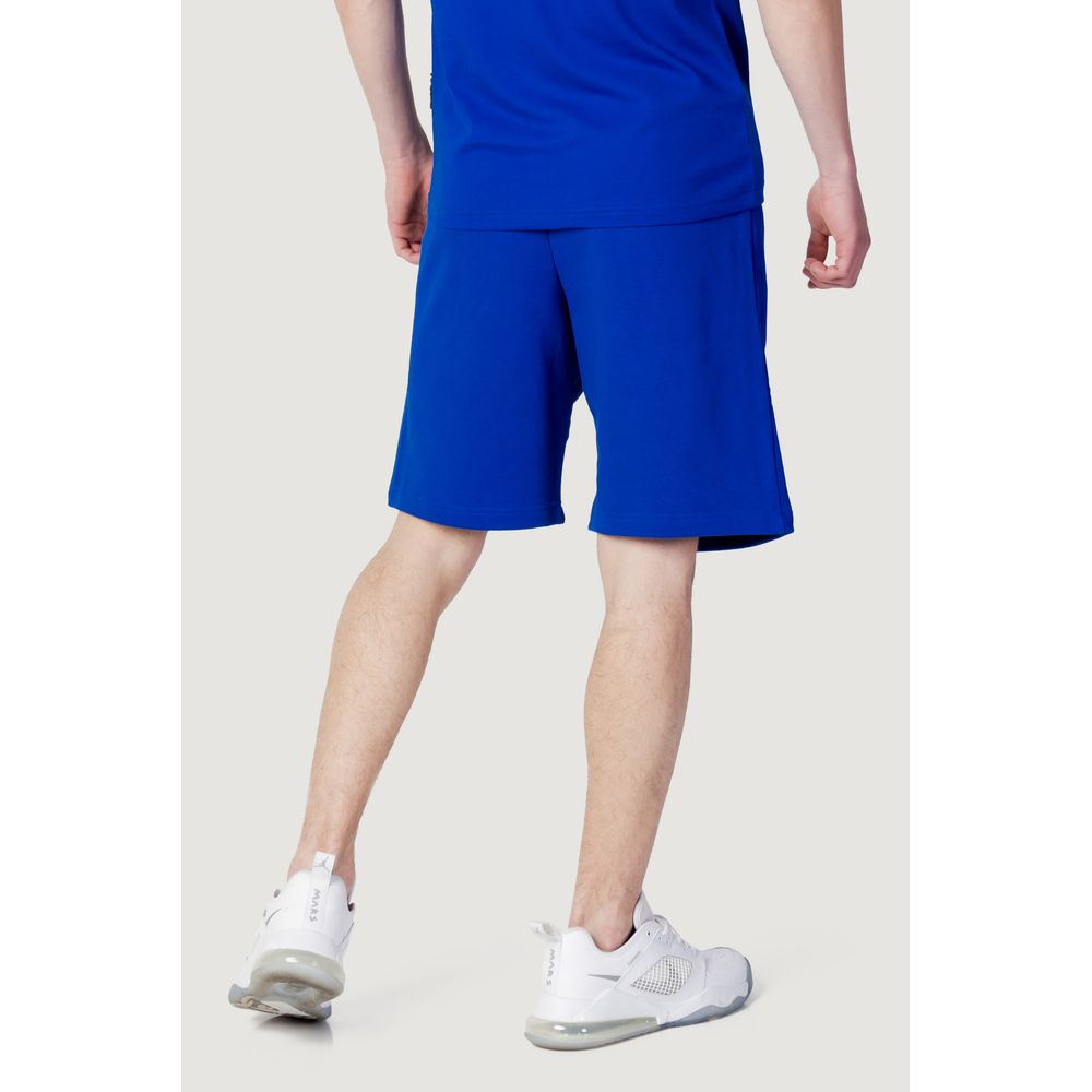 Icon Blaue Baumwollshorts