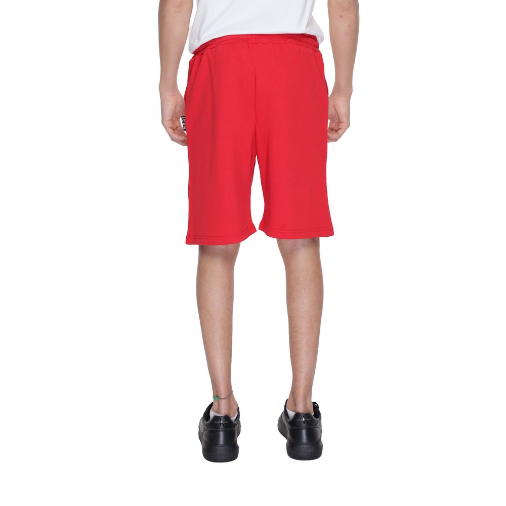 Icon Rote Baumwollshorts