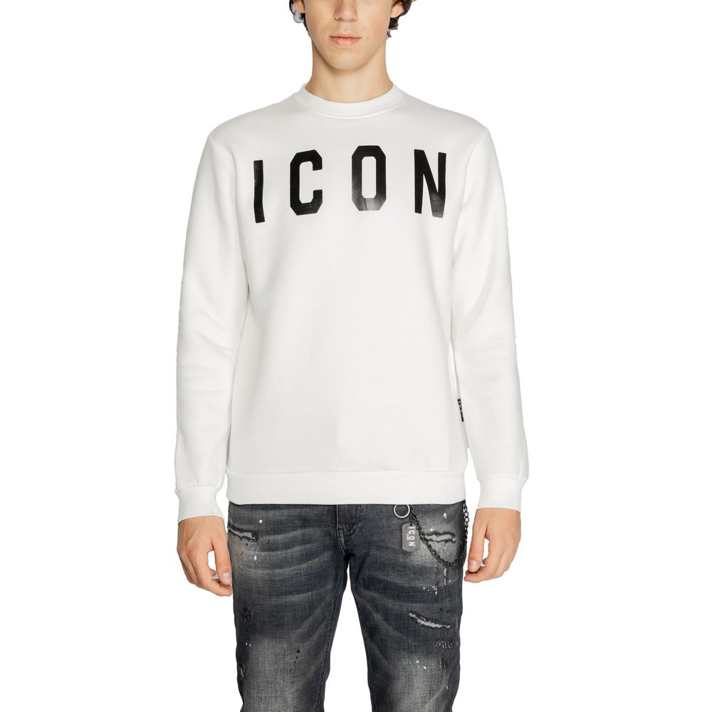 Icon Weißer Baumwollpullover