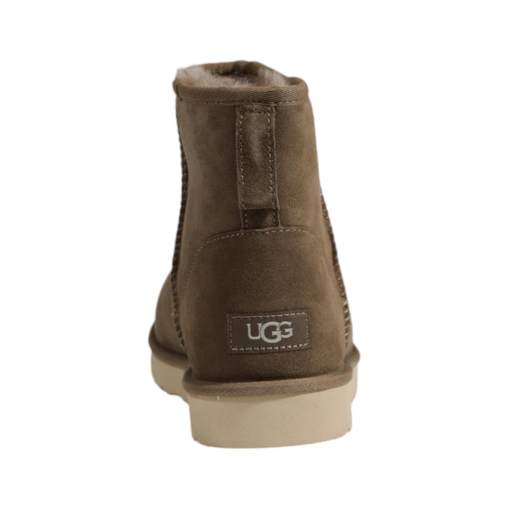 UGG Graue Wildlederstiefel