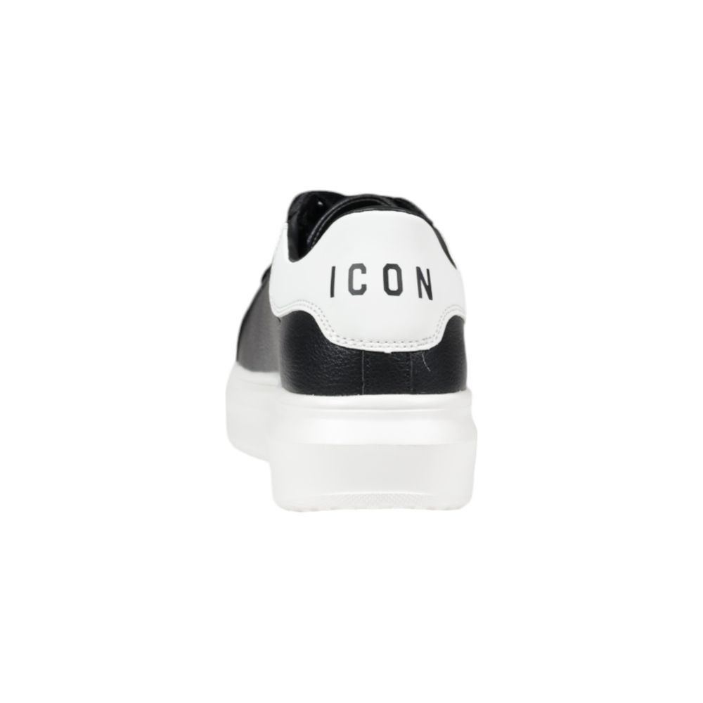 Icon Schwarzer Stoffsneaker