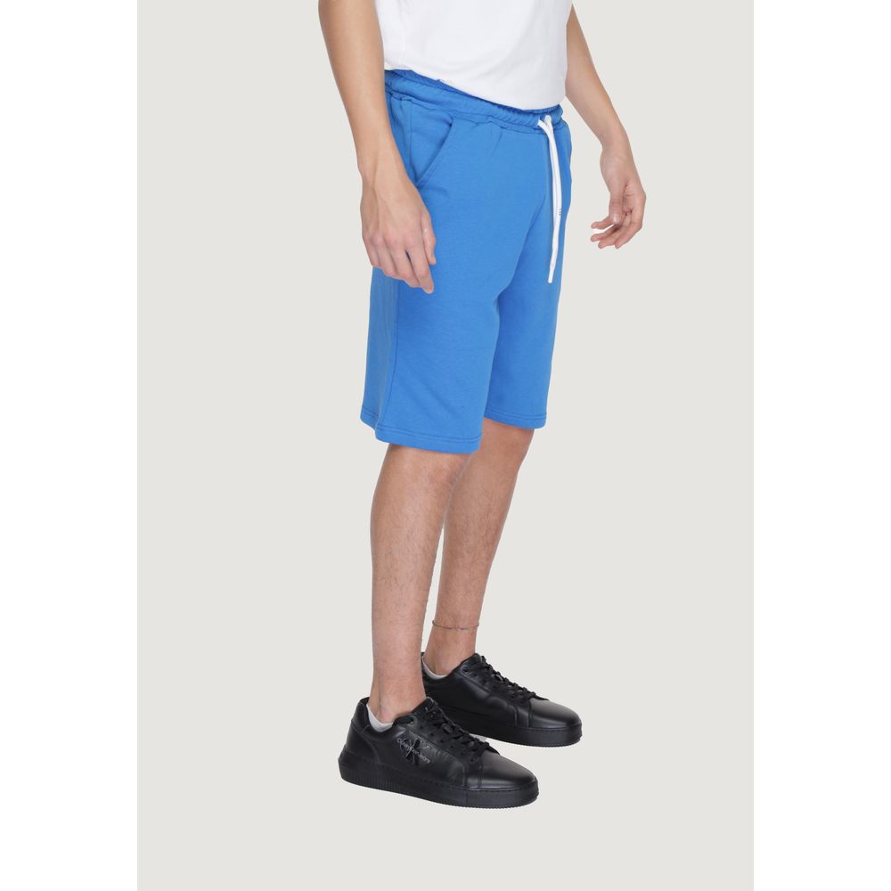 Icon Blaue Baumwollshorts