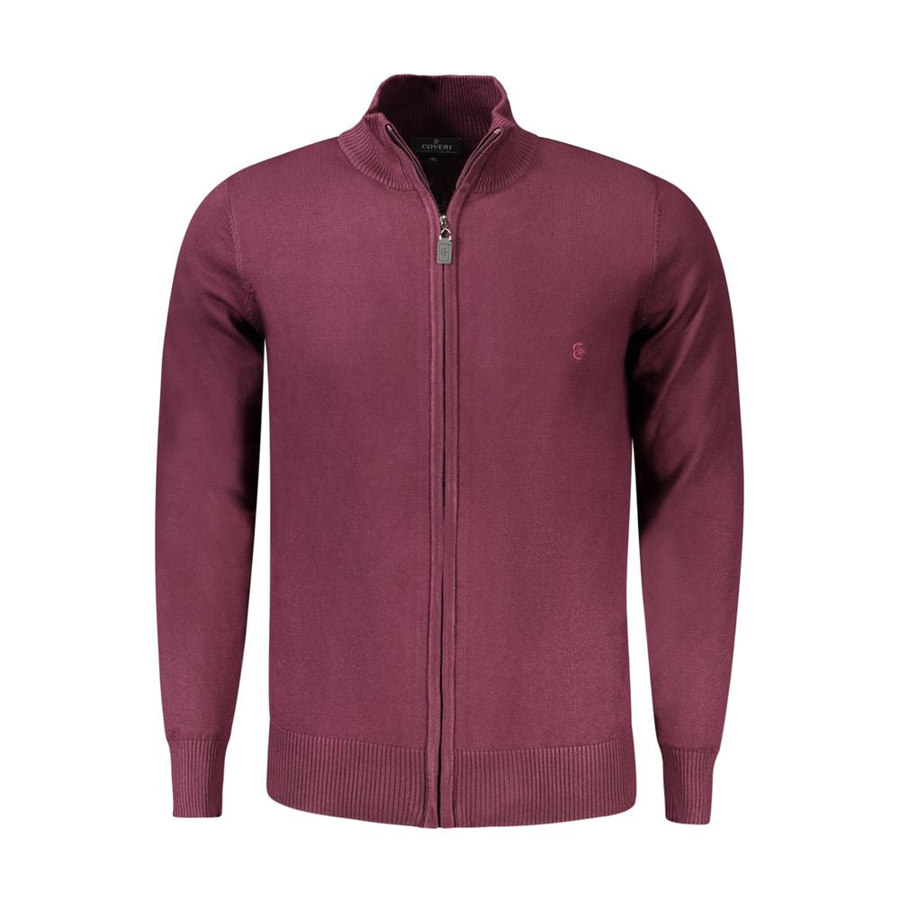 Coveri Moving Roter Nylon-Pullover