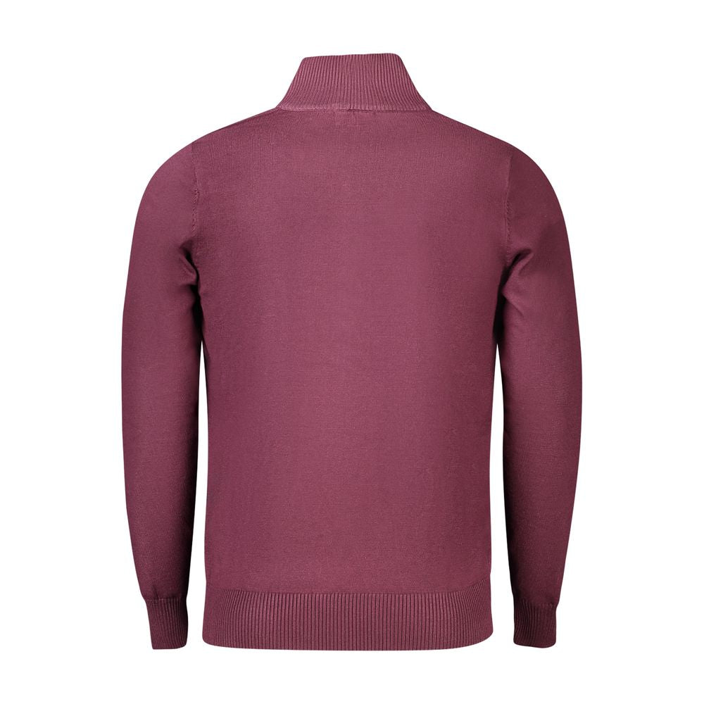 Coveri Moving Roter Nylon-Pullover