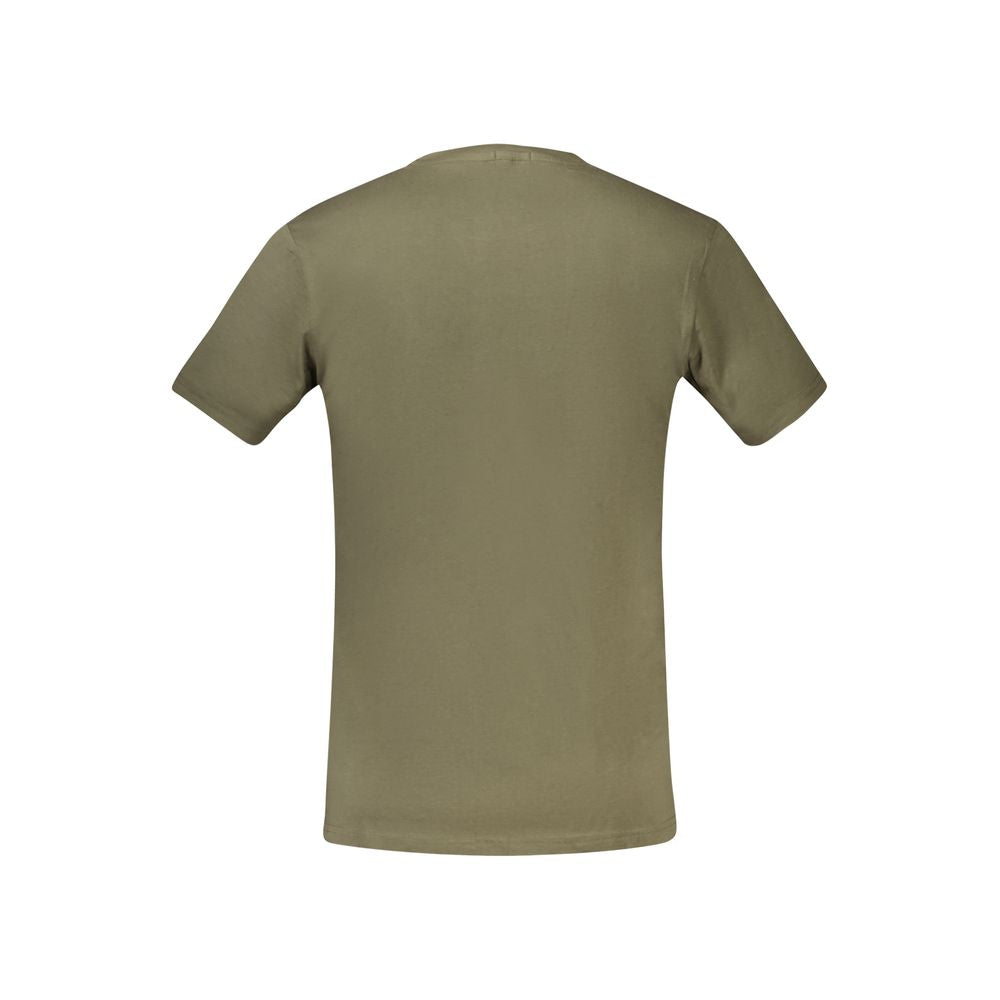 Rifle T-Shirt aus grüner Baumwolle