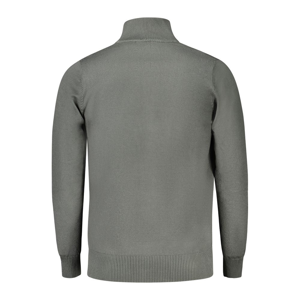 Coveri Moving Grüner Nylon-Pullover