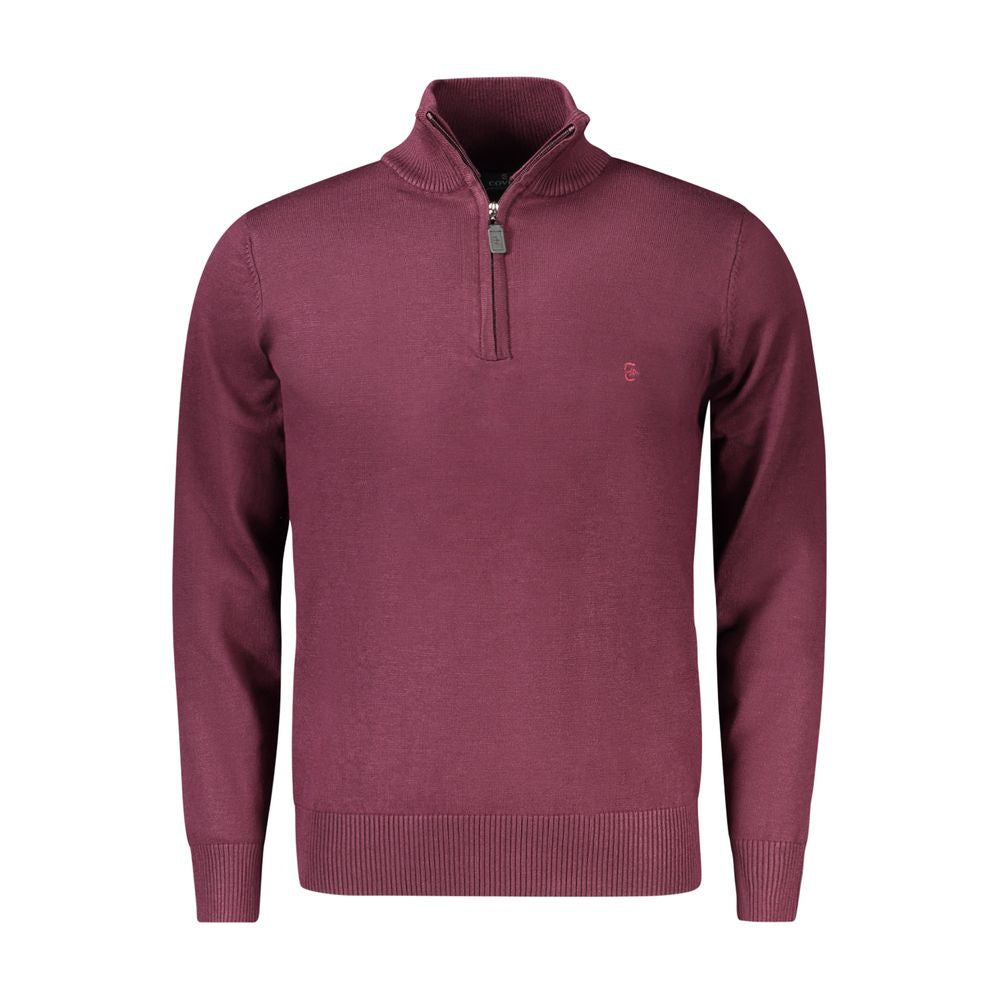 Coveri Moving Roter Nylon-Pullover