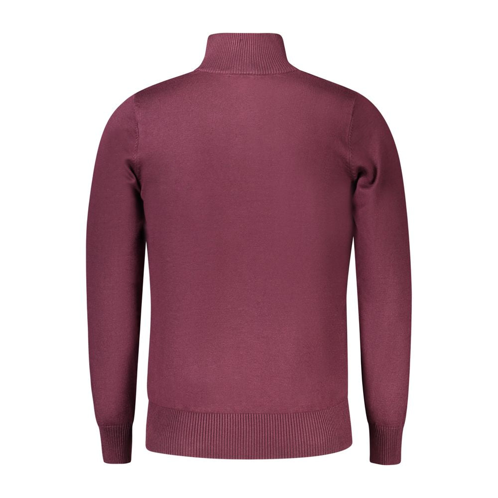 Coveri Moving Roter Nylon-Pullover