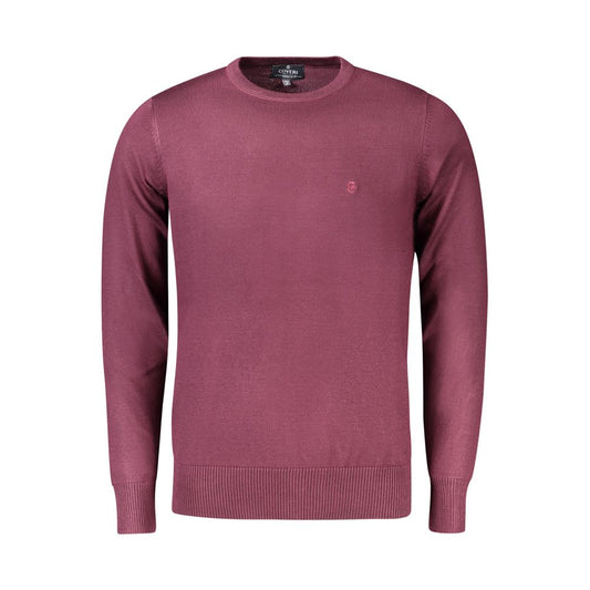 Coveri Moving Roter Nylon-Pullover