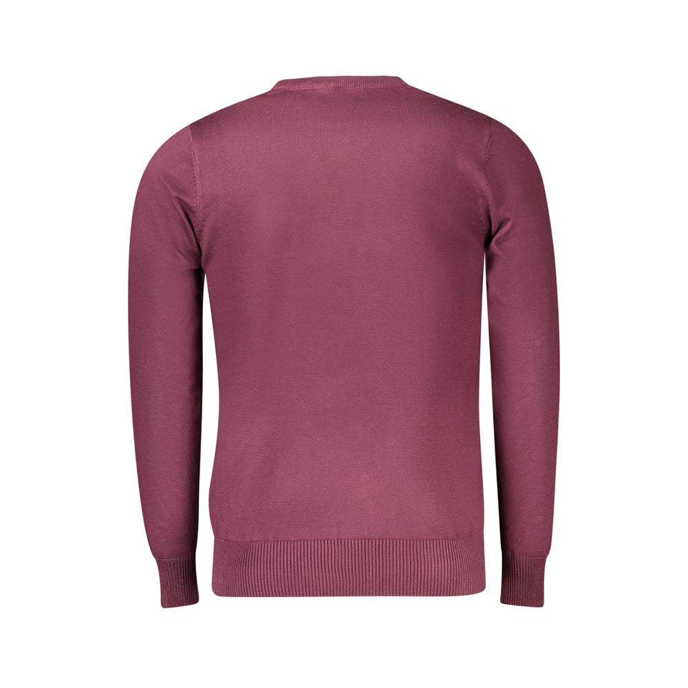 Coveri Moving Roter Nylon-Pullover