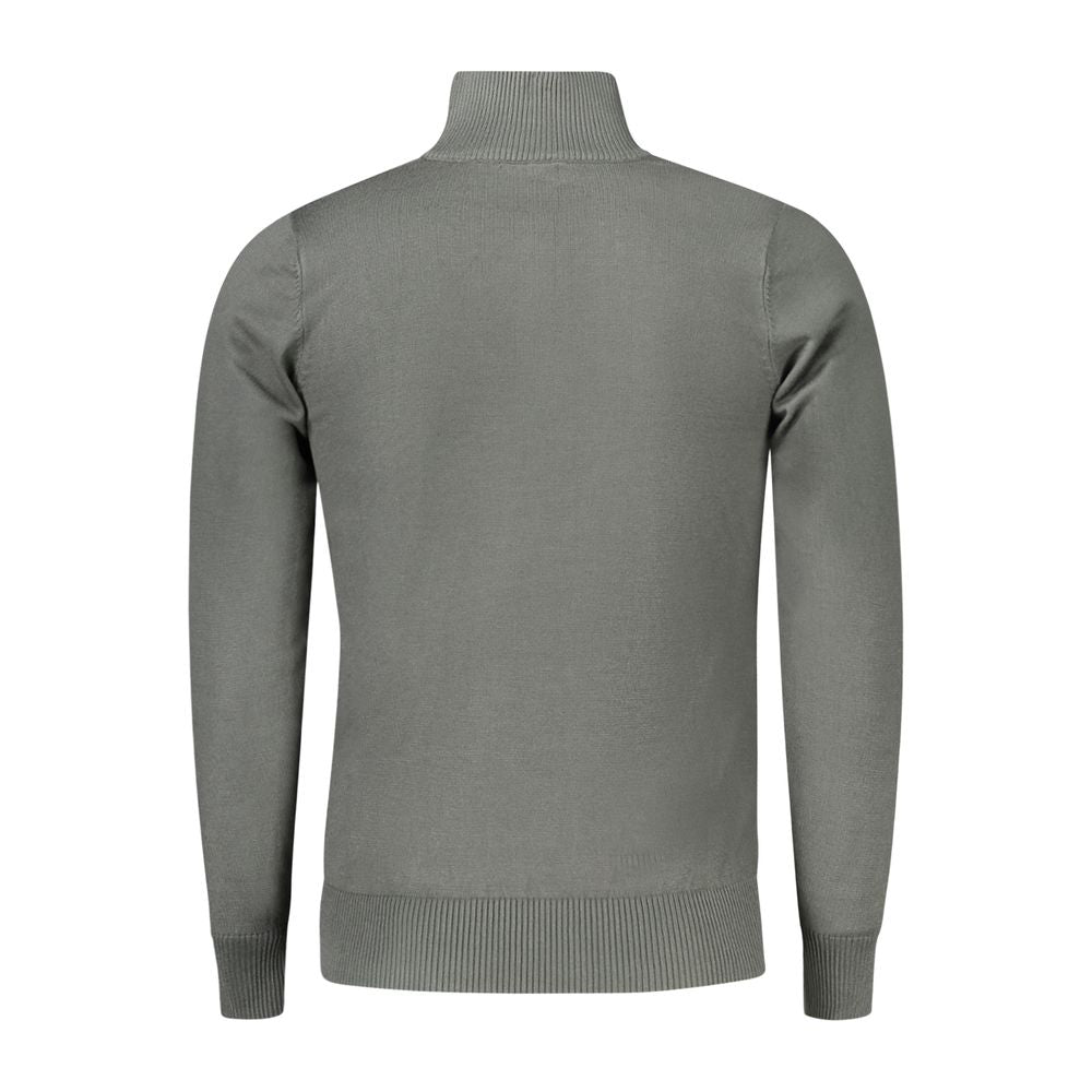 Coveri Moving Grüner Nylon-Pullover