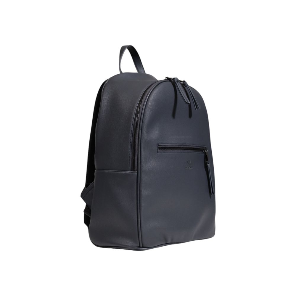 Armani Exchange Blauer Polyester-Rucksack