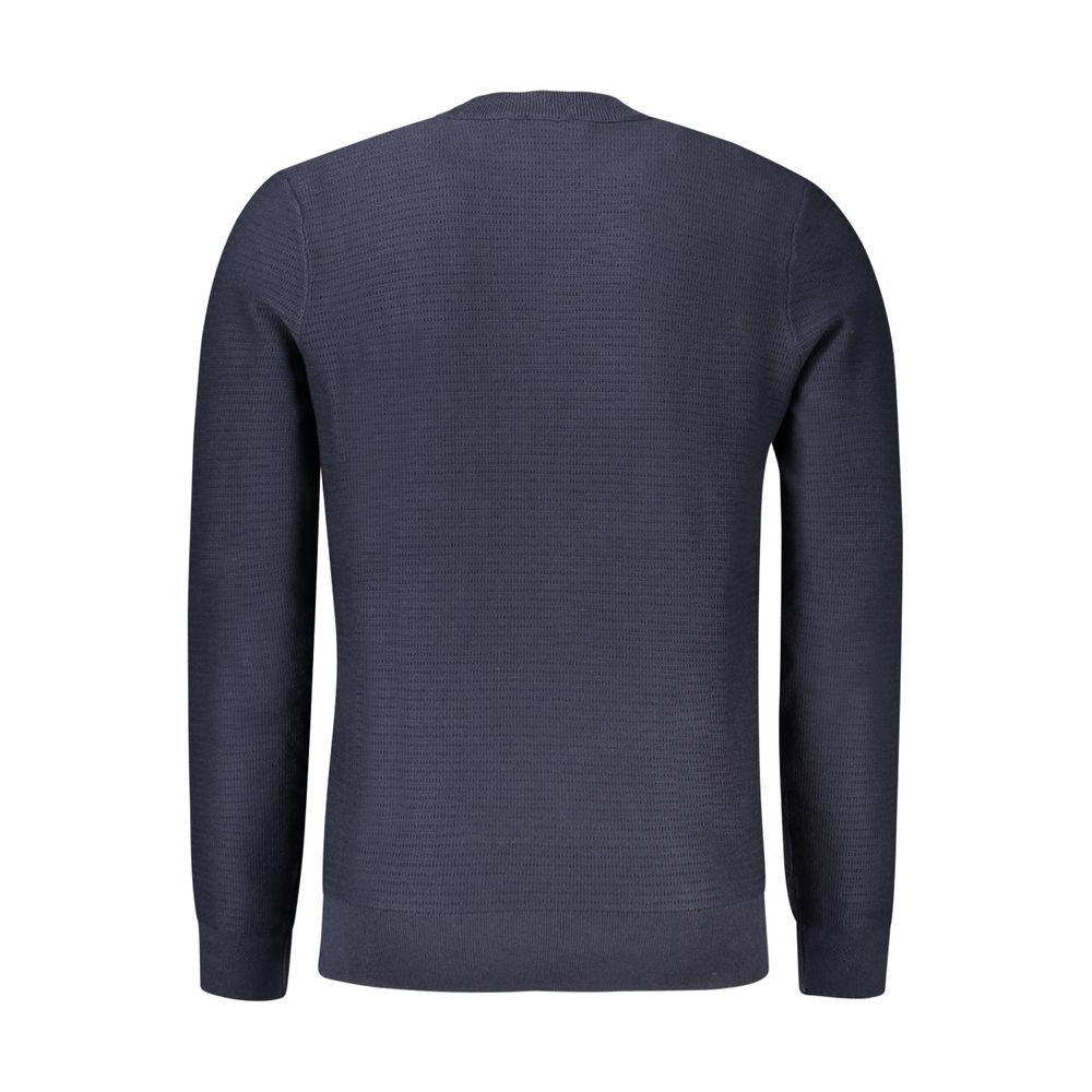 Hugo Boss Blauer Baumwollpullover