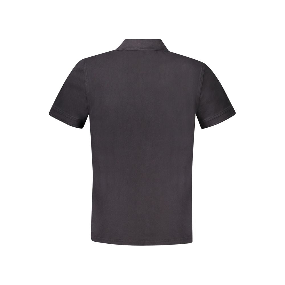 Hugo Boss Schwarzes Baumwoll-Poloshirt