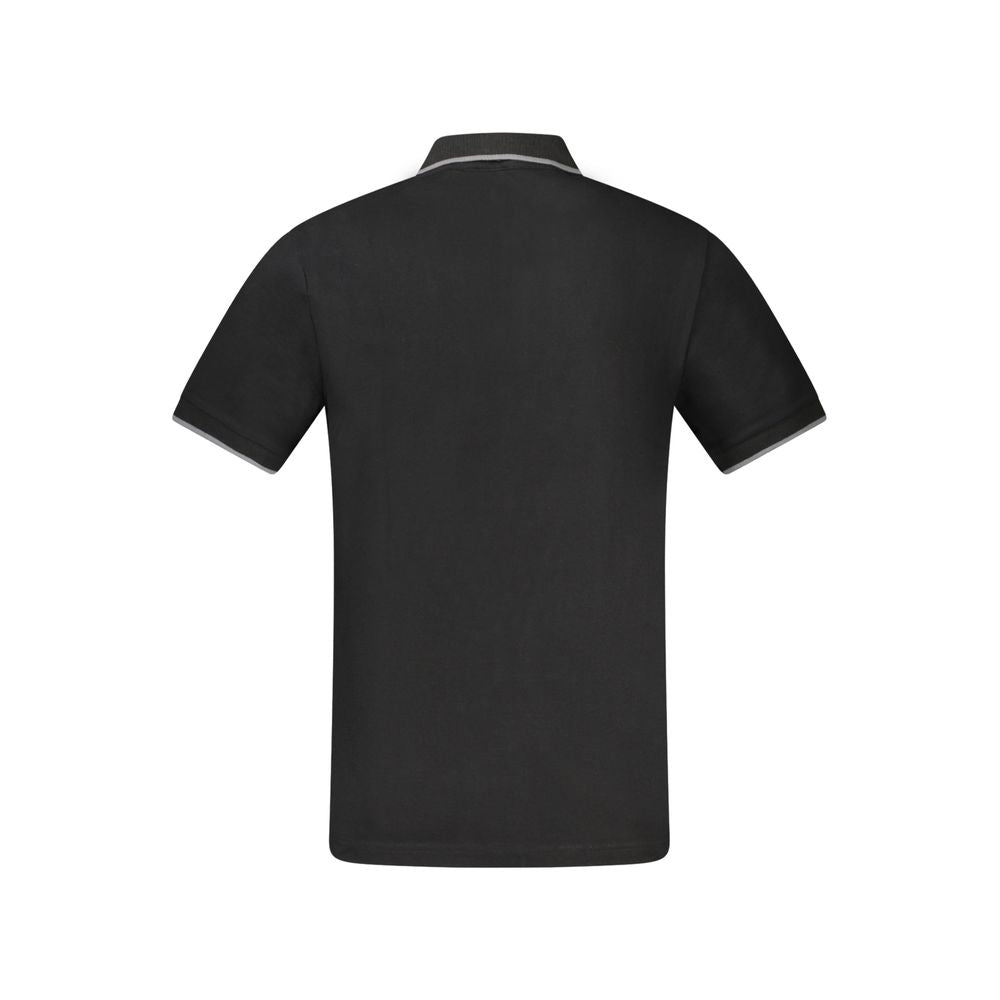 Hugo Boss Schwarzes Baumwoll-Poloshirt