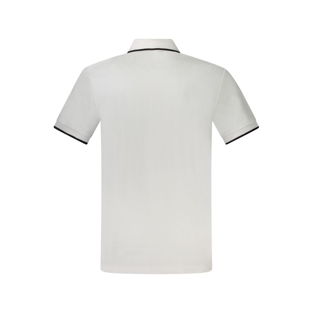 Hugo Boss Weißes Baumwoll-Poloshirt