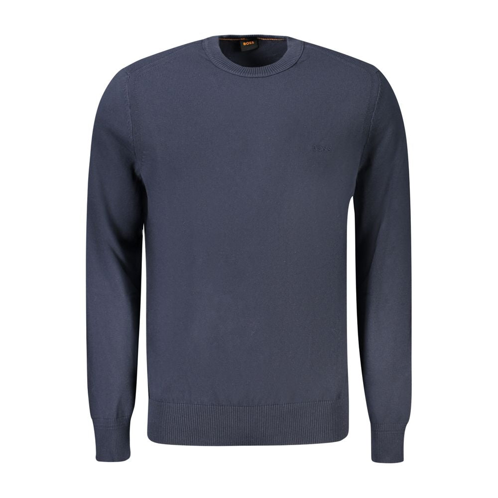 Hugo Boss Blauer Baumwollpullover