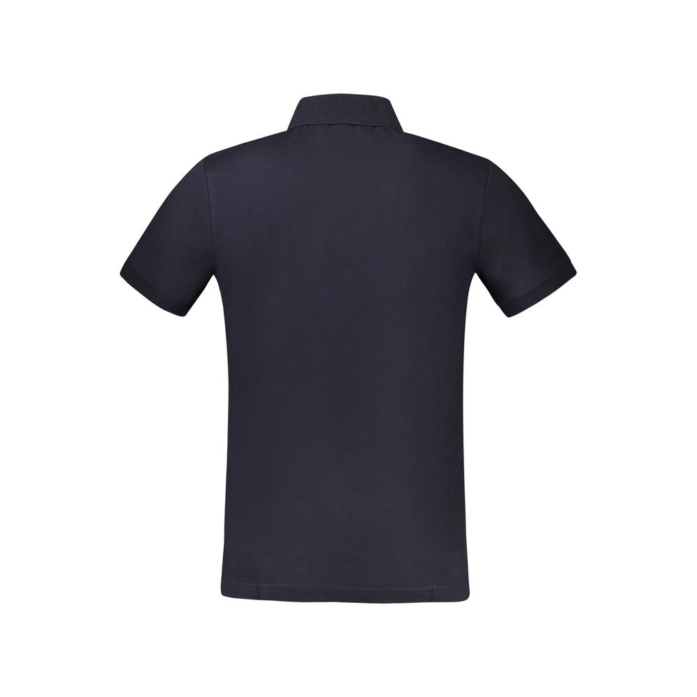 Hugo Boss Blaues Baumwoll-Poloshirt