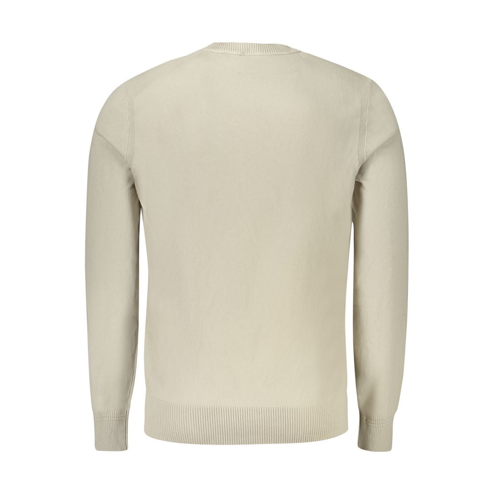 Hugo Boss Beigefarbener Baumwollpullover