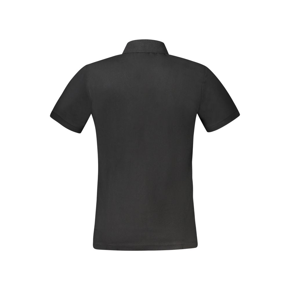 Hugo Boss Schwarzes Baumwoll-Poloshirt