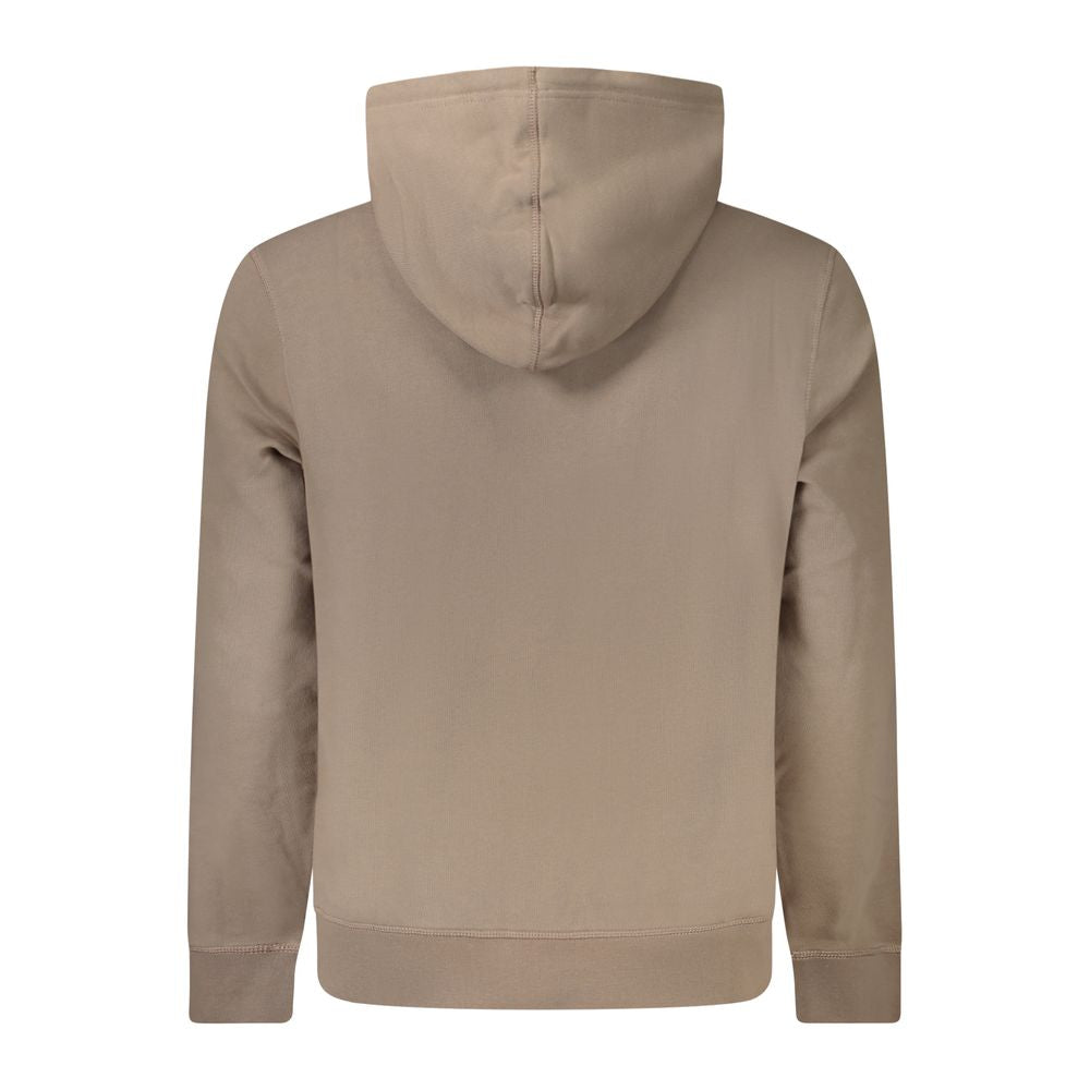 Hugo Boss Brauner Baumwollpullover