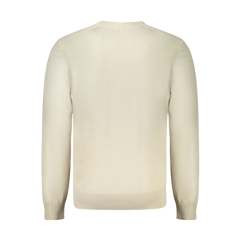 Hugo Boss Beigefarbener Baumwollpullover