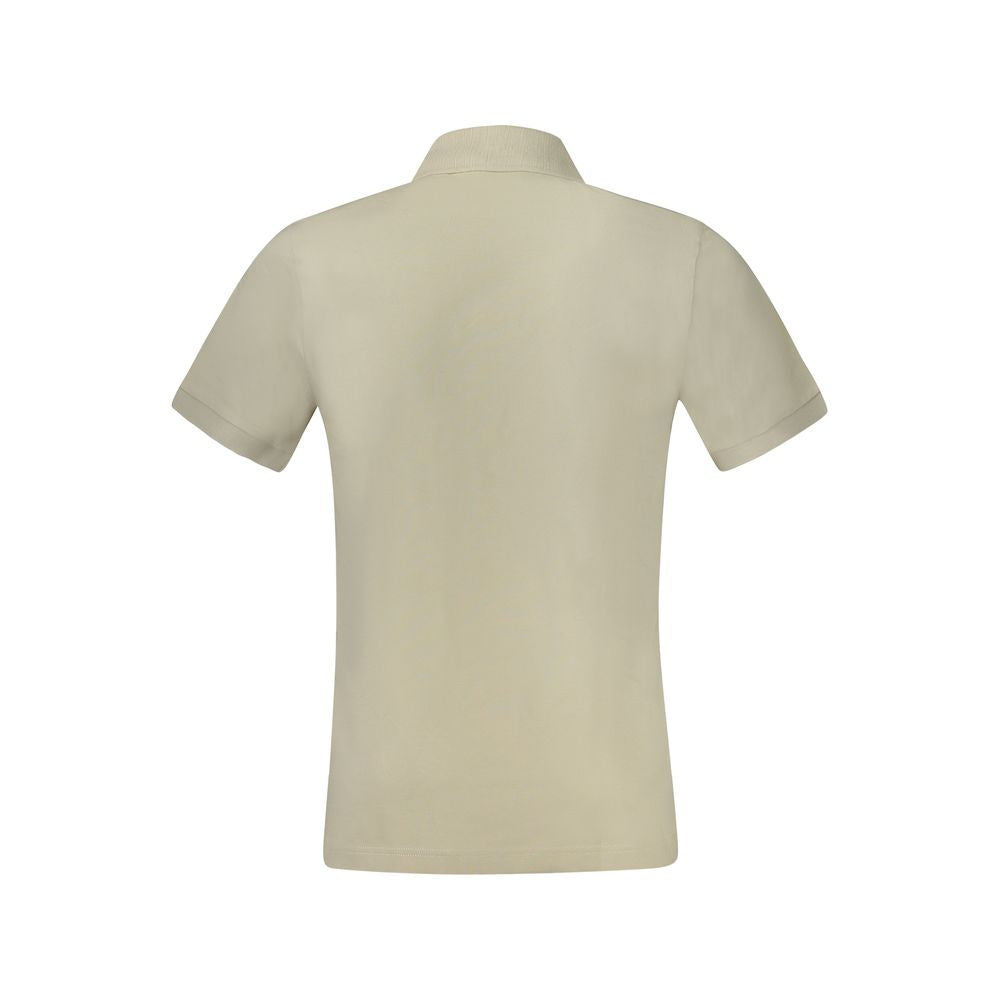 Hugo Boss Beigefarbenes Baumwoll-Poloshirt