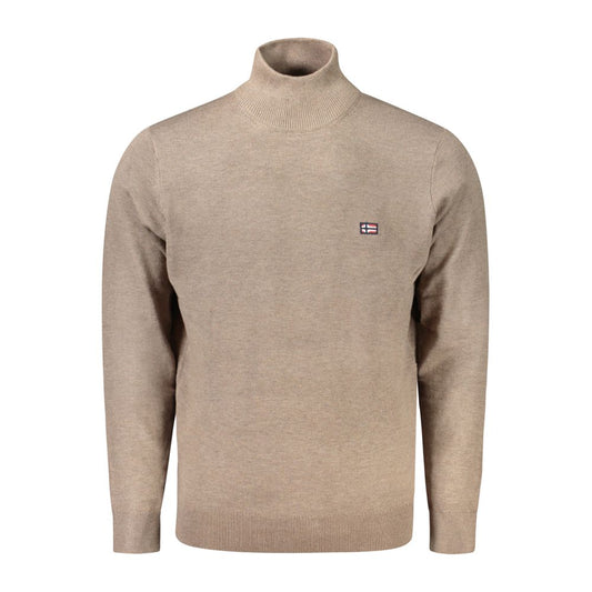 Norway 1963 Brauner Polyester-Pullover