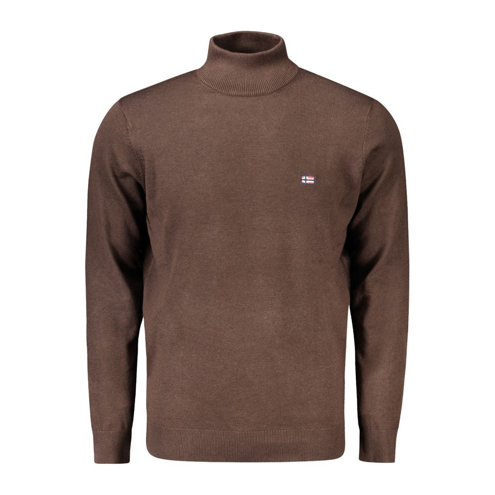 Norway 1963 Brauner Polyester-Pullover