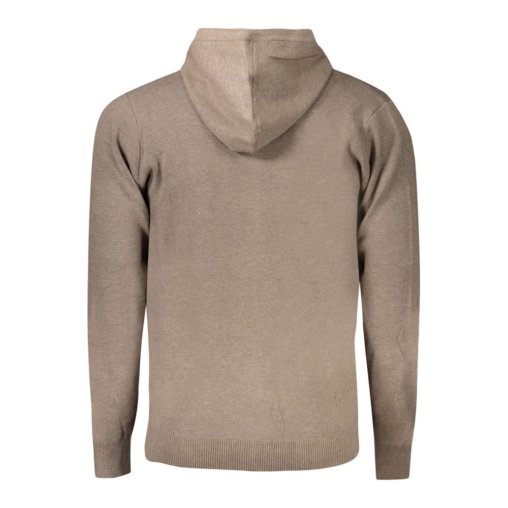 Norway 1963 Brauner Polyester-Pullover