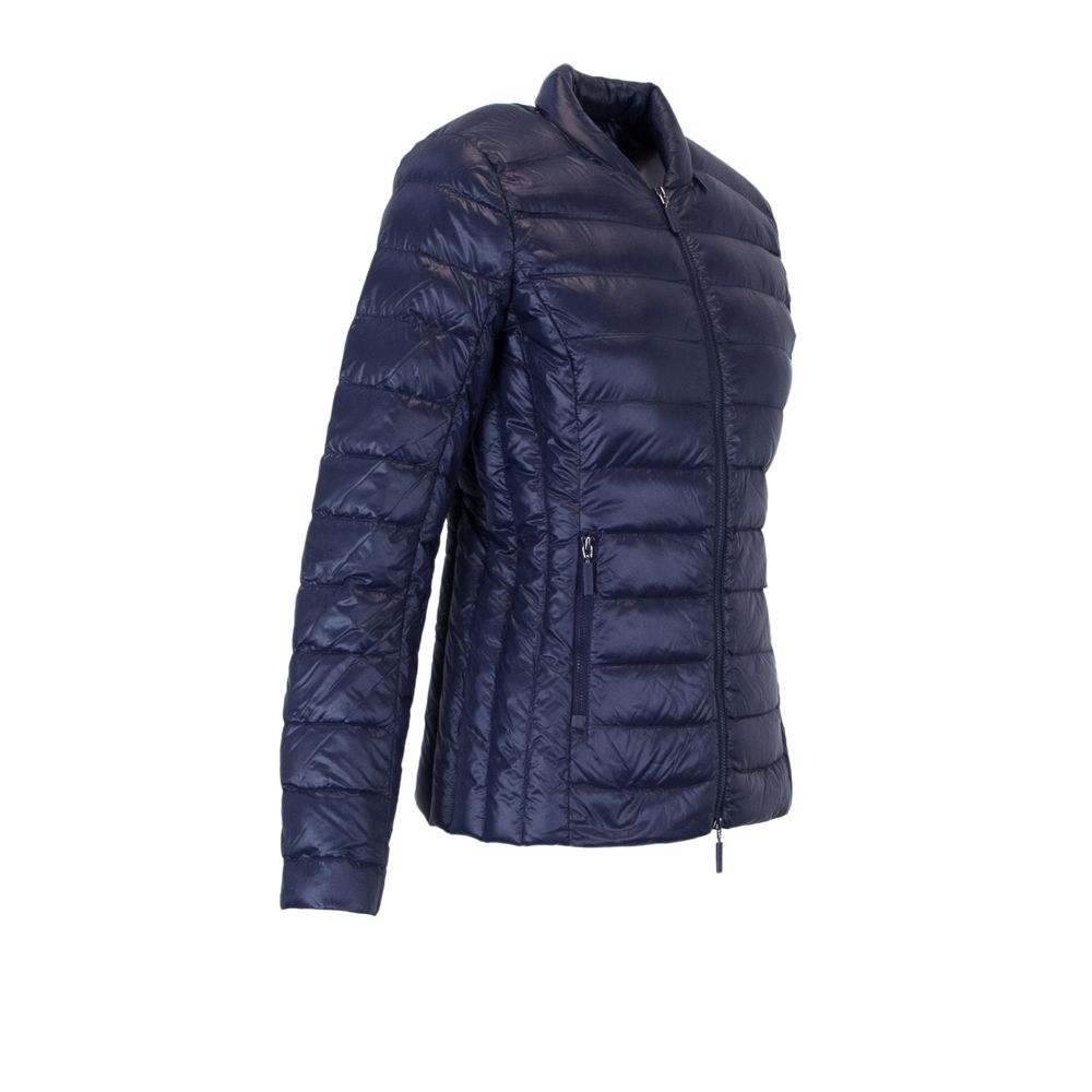 Armani Exchange Blaue Polyester Jacken & Mantel