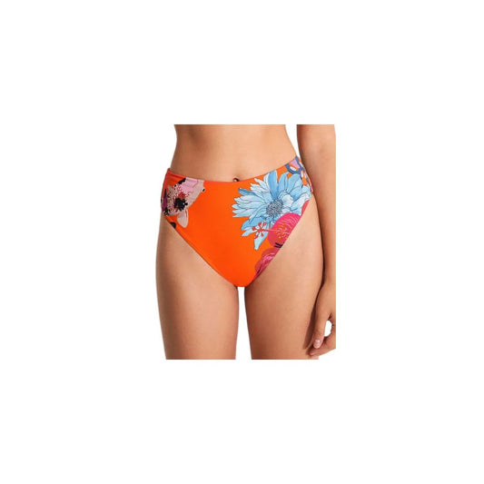 Desigual Orangefarbene Polyester-Badebekleidung