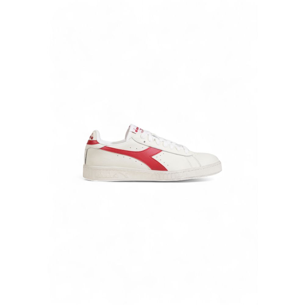 Diadora Rote Leder-Sneaker