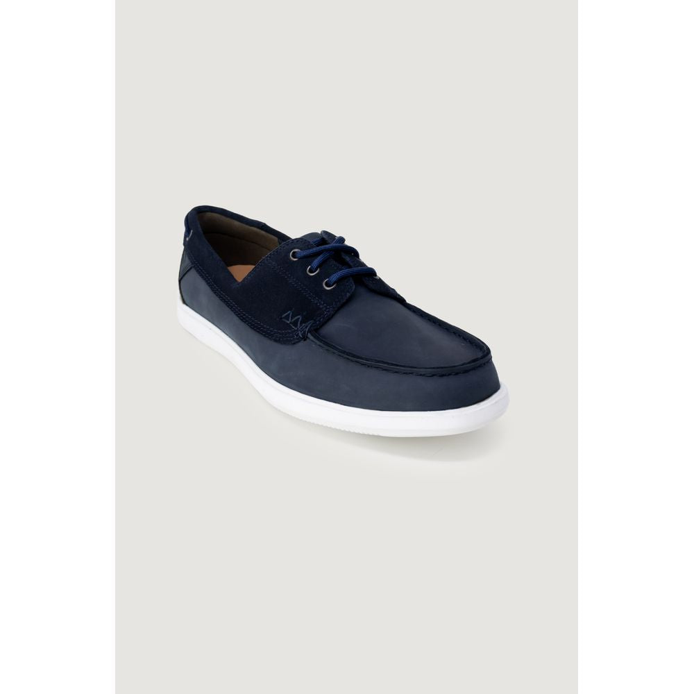 Clarks Blaues Leder Casual