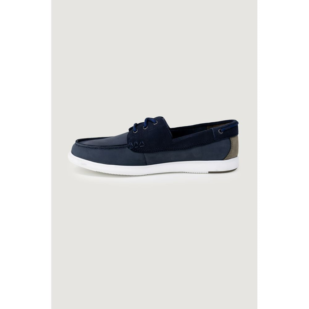 Clarks Blaues Leder Casual